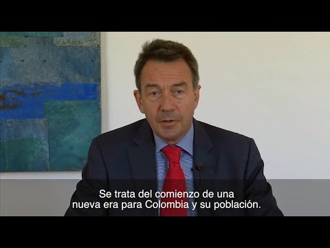Acuerdo de paz es un paso muy positivo para Colombia: Peter Maurer - Acuerdo de paz es un paso muy positivo para Colombia: Peter Maurer
