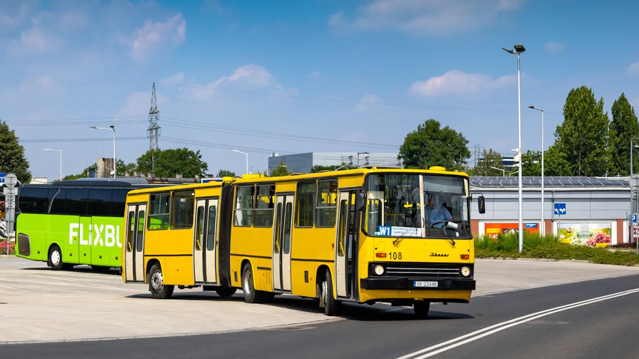 Ikarus 280.70E #108 - PKM Katowice (Przejazd, W1)