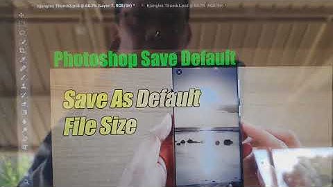 How to Set Photoshop CC Save As Default PSD File to JPG/PNG for iMac/Macbook/macOS