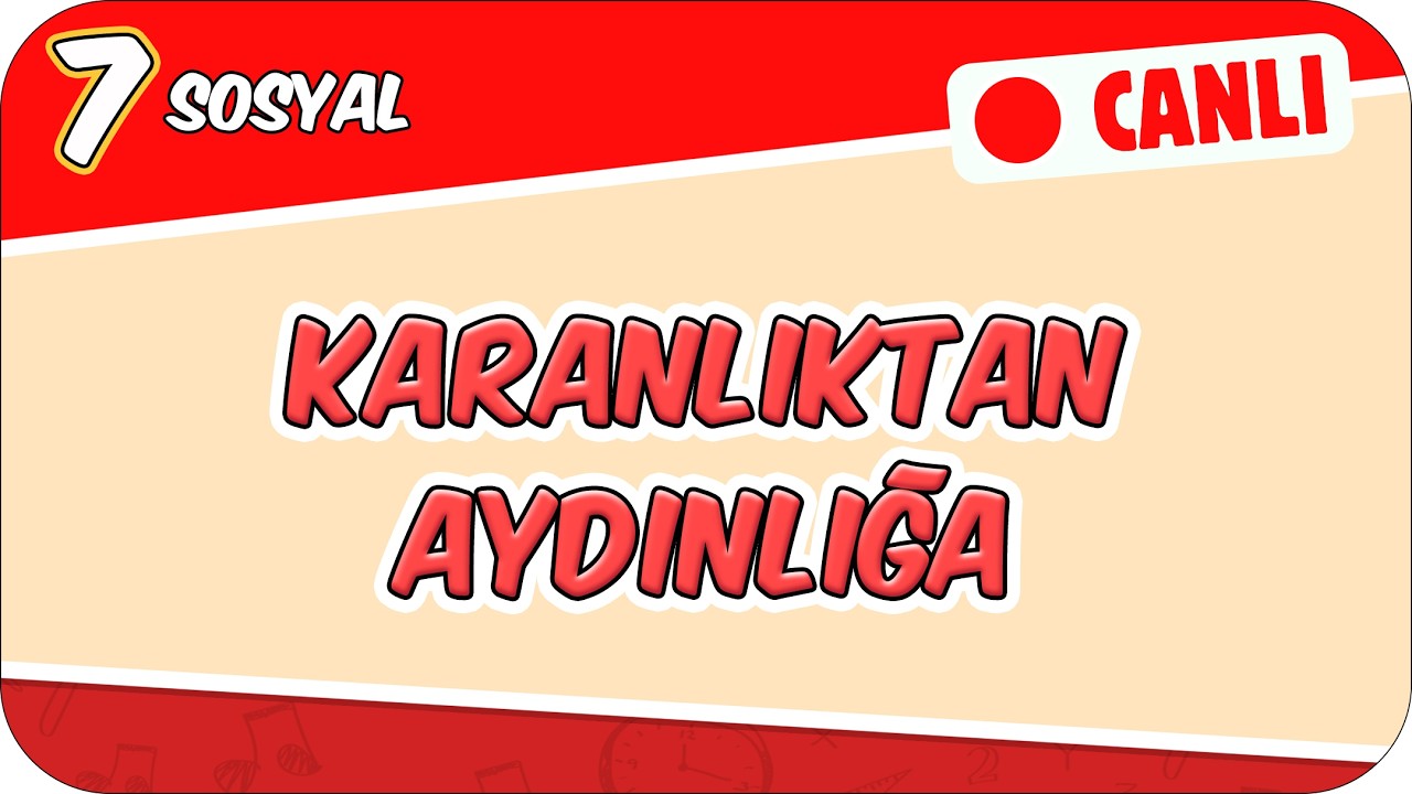 Karanlıktan Aydınlığa - Özgür Düşünce ve Bilim 📕 7SOS10 #2026