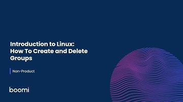 Non-Product - Introduction to Linux: How To Create and Delete Groups