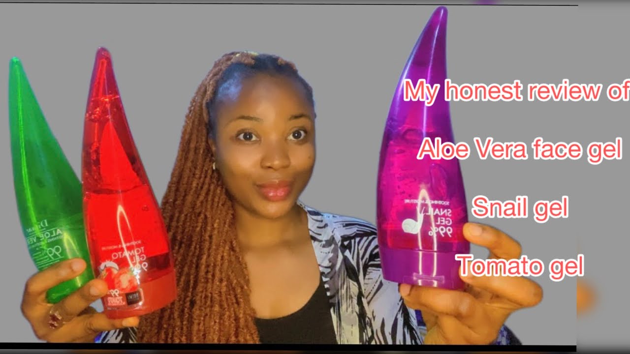I Used 3 Popular Face Gels | Aloe Vera, Snail, Tomato Gel | Which Of Them Is Best For Glowing Skin?