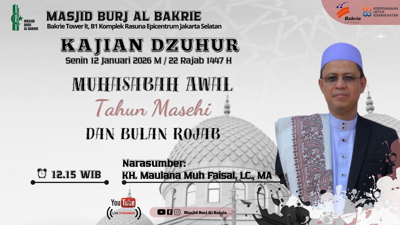 Muhasabah Awal Tahun Masehi Dan Bulan Rojab