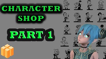 Buildbox 3 Character Shop System (Made By Skyhub Games) [PART 1]