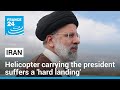 Helicopter carrying Iran