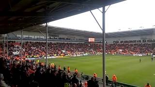Protests continue on the pitch
