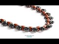 SuperDuo Twine Chain Necklace - DIY Jewelry Making Tutorial by PotomacBeads