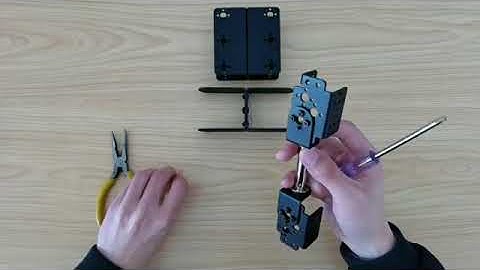 วิธีประกอบ โครงแขนกลหุ่นยนต์ Arm Robot Arduino 6DOF สีดำ โลหะ