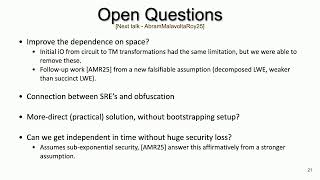 Succinct Randomized Encodings from Laconic Function Evaluation, Faster and Simpler