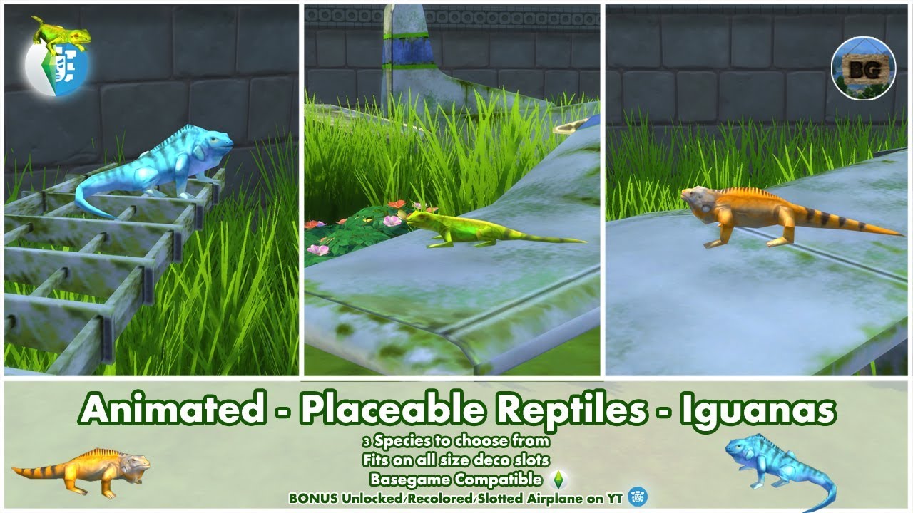 Lizards - The Sims 4 Build / Buy - CurseForge