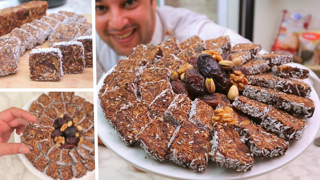 وداعا التمر العادي بداو فطوركم بمكعبات التمر والشوفان الصحية والمغدية للكبار والصغار والرياضيين