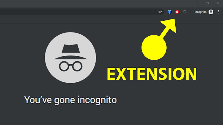 Enable Extensions In Incognito Mode on Google Chrome