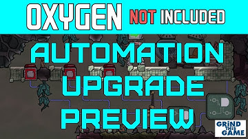 Oxygen Not Included Automation Upgrade - Logic Gates, Fire Pole, Metal Refinery, Rock Granulator .