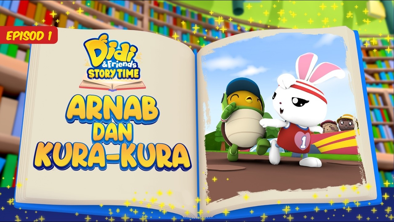 EPISOD 1 : Arnab dan Kura-Kura | Didi & Friends Storytime | Cerita Penuh Didi & Friends