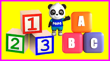 ABC and 123 Learning Videos For Kids | Kindergarten Learning Videos | Toddlers Learning Videos