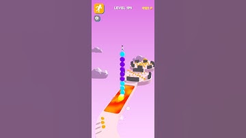 Stack Rider Level 194 WalkThrough Solution Gameplay