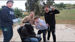 We Taped A Firework To Their Hands Blindfold Prank