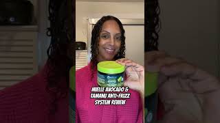 Mielle Avocado &amp; Tamanu Anti-Frizz System Review #mielleorganics #mielle #frizz #ad