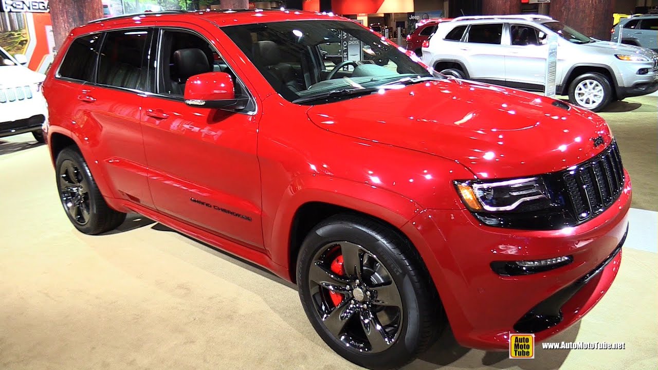 2015 Jeep Grand Cherokee Srt Red Vapor Edition Exterior Interior Walkaround 2015 Ny Auto Show