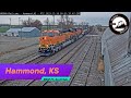 Mokan railcams hammond kansas bnsf fort scott subdivision mp 9182