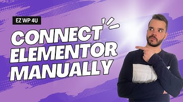 Connect Elementor License Manually