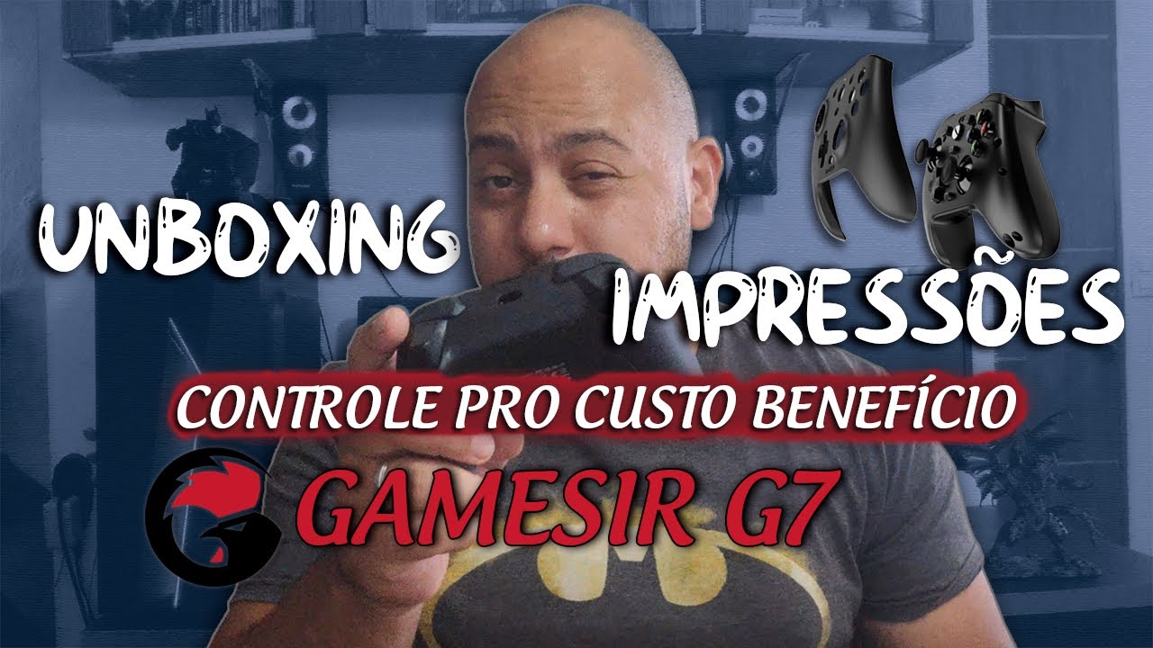 UNBOXING GAMESIR G7/ Ótimo Pro Controle Custo Benefício Xbox/PC YouTube