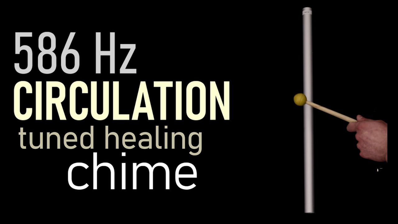 586 Hz Circulation Tuned Healing Chime - Gongs Unlimited