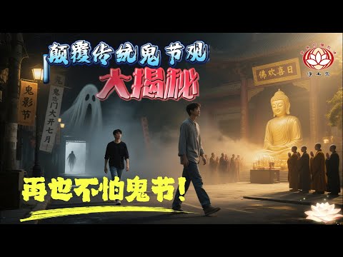 再也不怕‘鬼节’！颠覆传统鬼节观的大揭秘！| 净平法师开示【精华节选】