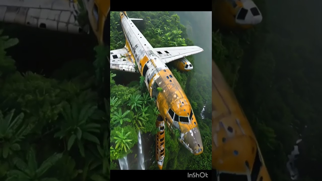 Plane Crash In Amazon Jangal 😱 