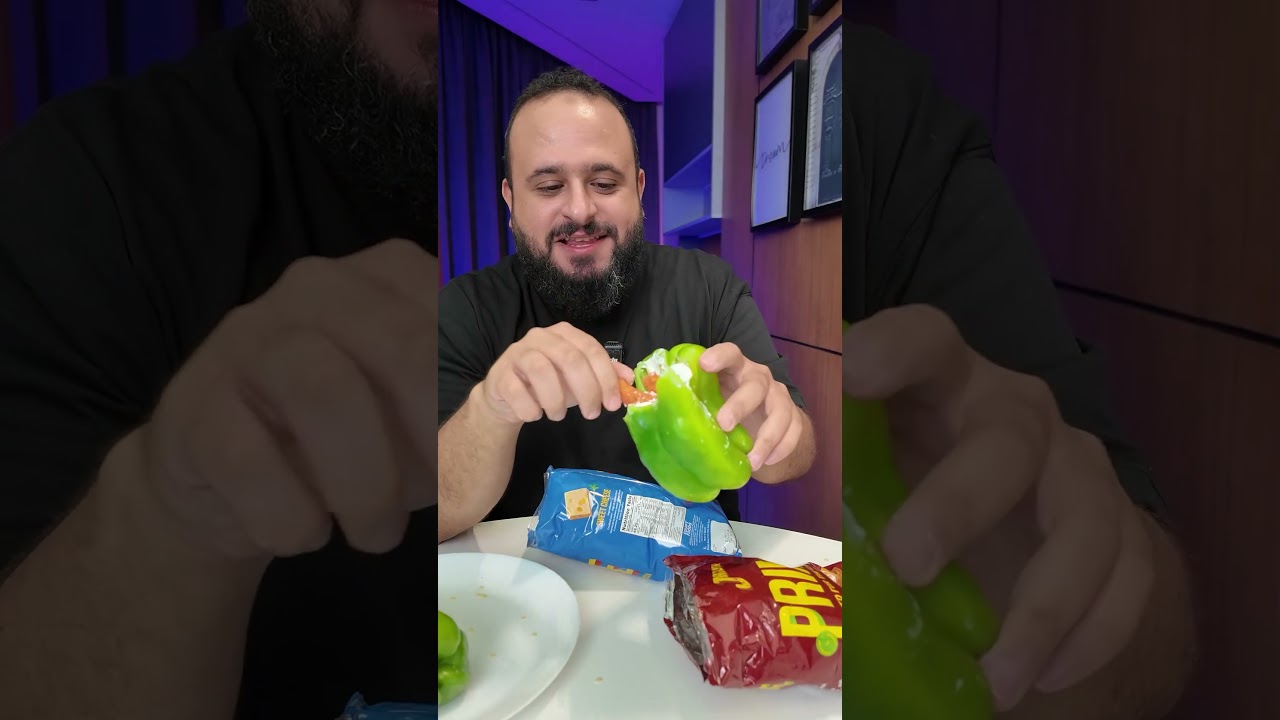 تريند الفلفل بالشيتوس #wheretoeat #fyp #recipe
