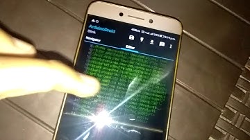 Blinking LED using arduino (android phone)