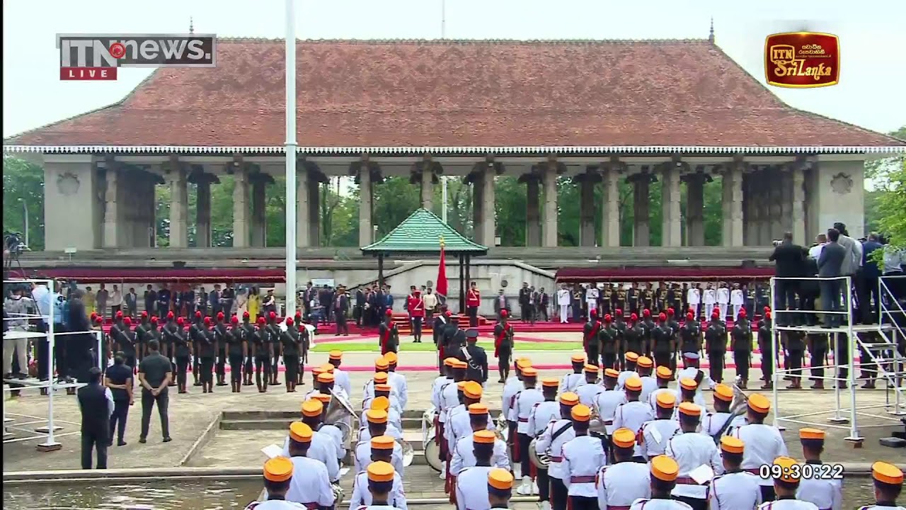 ඉන්දීය අග්‍රාමාත්‍ය නරේන්ද්‍ර මෝදි මහතා පිළිගැනීමේ නිල උත්සවය