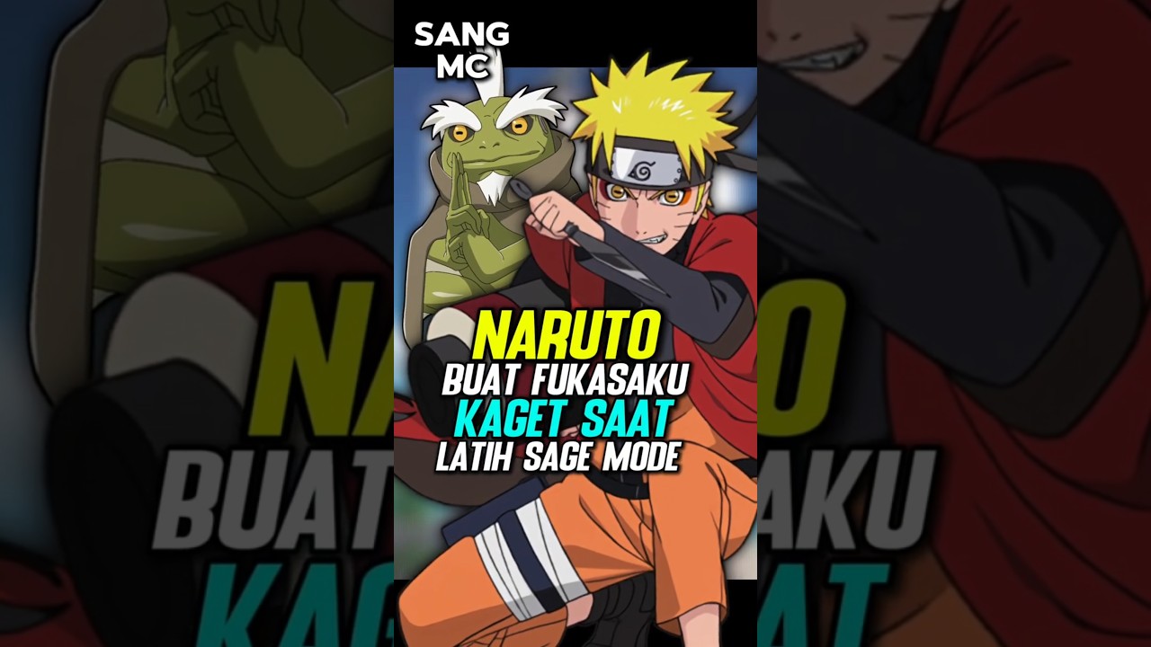 Fukasaku Kaget Melatih Sage Mode, Baka Naruto😹 