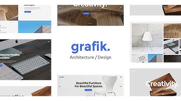 Grafik - Portfolio, Design and Architecture Theme | Themeforest Website Templates and Themes