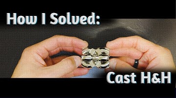 [86] The Double H Mystery - Cast H&H - Adult Puzzle By Hanayama