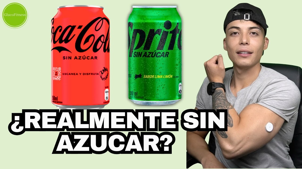 Prueba de Coca Zero y Sprite Zero en mi glucosa - YouTube