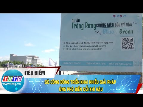 Video Gò Công Đông triển khai nhiều giải pháp ứng phó biến... - youtube