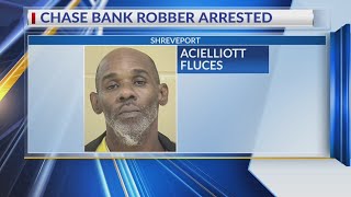 Suspected bank robber arrested