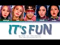 신난다(It's Fun/Shinnanda) (Feat. 마마무(MAMAMOO)) - 싹쓰리 비룡 (Color Coded Lyrics Eng/Rom/Han/가사)