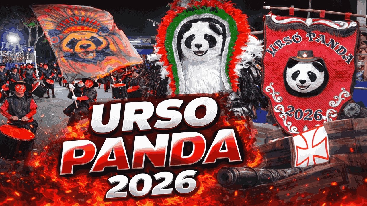 Urso Panda 2026 | Desfile Oficial | Carnaval Tradição de João Pessoa - Sábado 21/02/2026