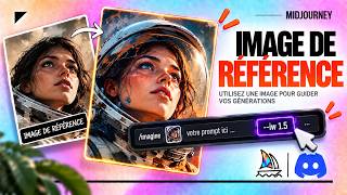 [TUTO MIDJOURNEY] Image de référence : guider ses générations avec --iw