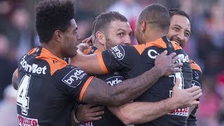 Nrl Highlights St George Illawarra Dragons V Wests Tigers  Round 18