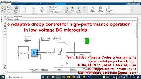 Single phase Adaptive droop control for high‑performance operation in low‑voltage DC microgrids