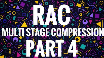 RAC-MODULE 3-MULTI STAGE VC SYSTEM- PART 4- WITH INTERCOOLING ,SUBCOOLING & FLASH CHAMBER