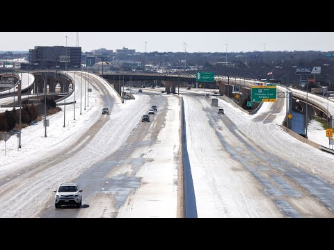 Texas in a Deep Freeze as Cold Air Digs Into the Southern U.S.