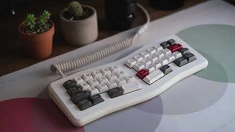 P3D Prime_E 3D Printed Mechanical Keyboard | Gateron Ink with Invyr UHMWPE Stem | Typing Sound Test