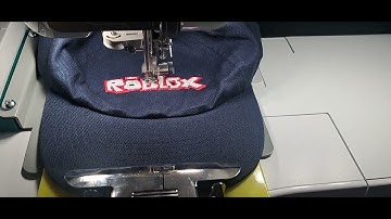 Babylock  Solaris 3(Vision) Journey-Machine embroidery- ROBLOX HAT FOR GRANDSON!#BabylockSolaris