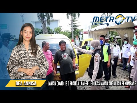 Lawan Covid 19 Organda Lampung Selatan, Edukasi Awak Angkutan Penumpang