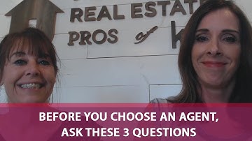 3 Questions to Ask When Interviewing Listing Agents