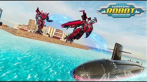 Submarine Robot Transformation - Navy Warship Games: Submarine Simulator EP#03 Android Gameplay.